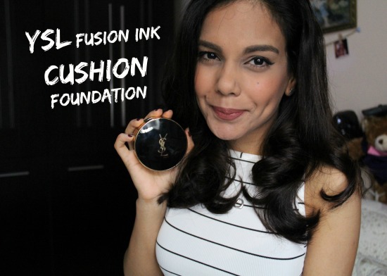 YSL fushion ink cushion foundation review